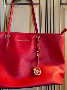 Michael Kors Red Tote